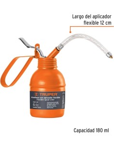 Aceitera con latiguillo fle ible 180ml