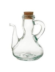 ACEITERA CRISTAL C-TAPON DE CORCHO 500ml ART