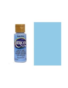 ACRILICO AMERICANA MATE 60cc AZUL BABY Ngrados42·