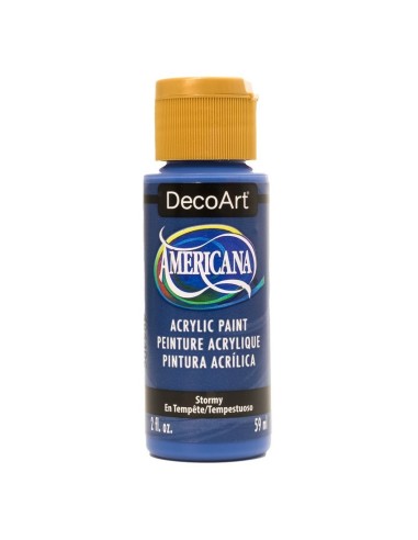 ACRILICO AMERICANA MATE 60cc AZUL PROFUNDO Ngrados100·