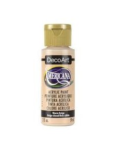 ACRILICO AMERICANA MATE 60cc BEIGE CALIDO Ngrados78·