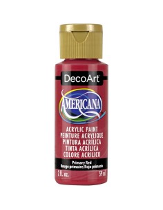 ACRILICO AMERICANA MATE 60cc ROJO PRIMARIO Ngrados199