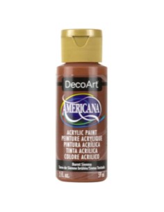 ACRILICO AMERICANA MATE 60cc SIENA TOSTADA Ngrados63