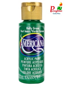 ACRILICO AMERICANA MATE 60cc VERDE NAVIDAD  Ngrados48·