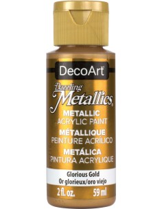 ACRILICO AMERICANA METALIZADO 60cc ORO GLORIOSO 71·