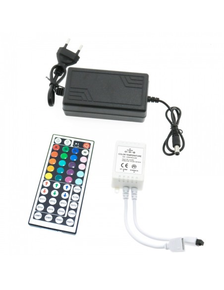 Pack Tira de LED 12V 5050 30L RGB   5 metros  RGB