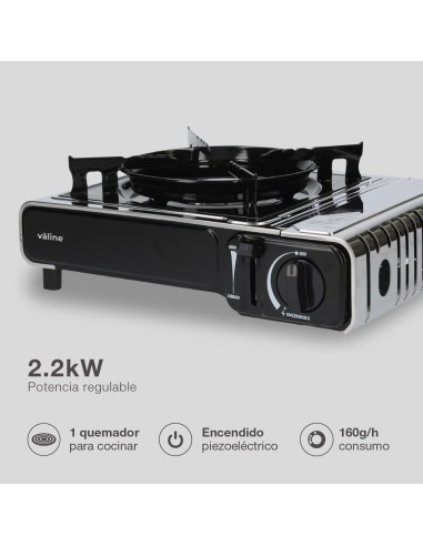 Hornillo portátil camping gas Koes