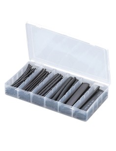 Kit de tubo termoretractil 10cm Negro
