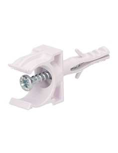 Fijadores de tubo con taco Ø25mm