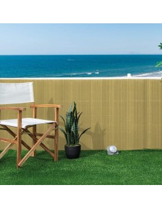 CAQIZO PLASTICO DOBLE 2x3m REPLICA NATURAL TY904