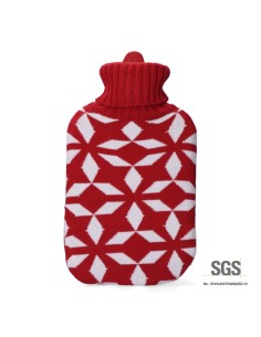 BOLSA DE AGUA SIMETRIAS ROJA 2L