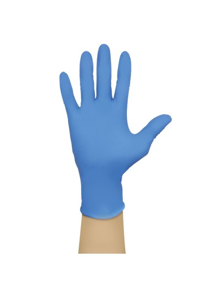 Caja 100 guantes desechables de nitrilo Azul