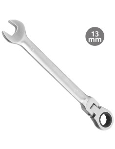 Llave combinada con crique articulado CR V 13mm