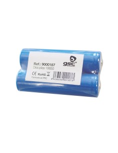 Pila recargable 2 18650 2200mah