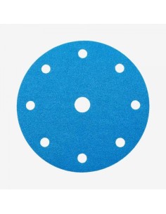 Disco abrasivo de Film con velcro 150mm 9 agujeros de óxido de aluminio AF600-9