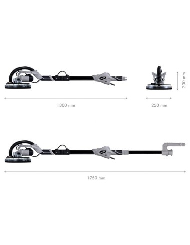 Lijadora Paredes-Techos 750 W