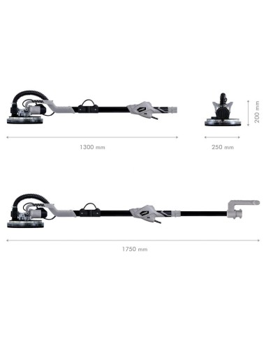 Lijadora Paredes-Techos 750 W