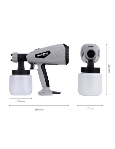 Pistola Pintar Succión 500 W