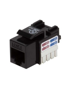 Conector Hembra RJ45 UTP Cat6 Keystone 90º