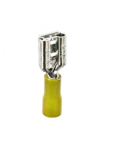 TERMINAL ELEC AMARILLO FASTON HEMBRA AMA HEPOLUZ 5 PZ