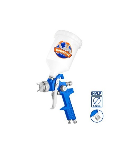 PISTOLA PULVERIZADORA NEUMATICA 600ML 2-3.5BAR WADFOW