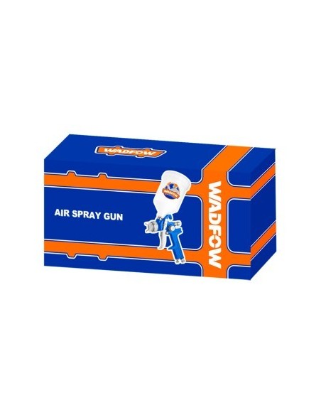 PISTOLA PULVERIZADORA NEUMATICA 600ML 2-3.5BAR WADFOW