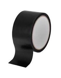 CINTA AMERICANA NEGRA 50MM   10 MTS