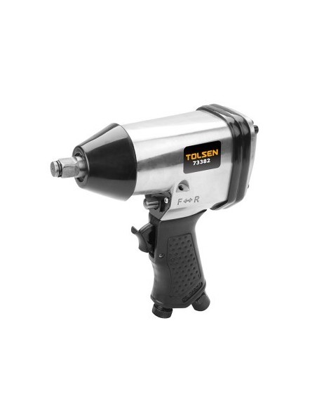 PISTOLA NEUMATICA 1/2" SET 17 PZS TOLSEN