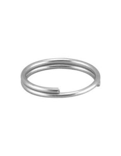 ANILLA LLAVERO CROMADA