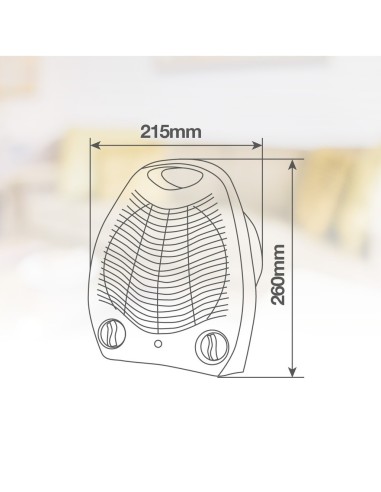 Calefactor vertical Ma . 2000W