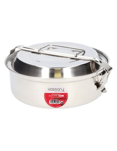 Fiambrera acero inox Ø20cm