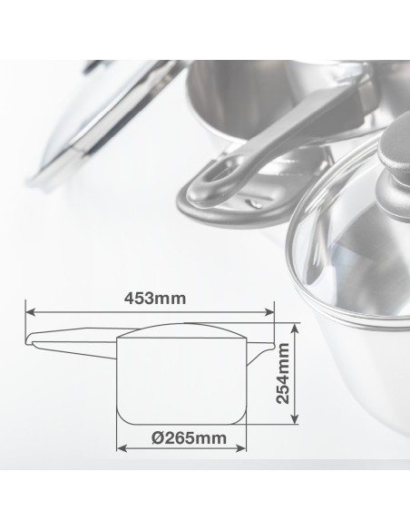Olla express rápida 8L Ø240mm