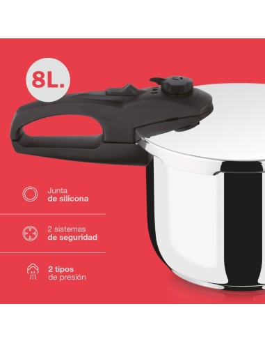 Olla express rápida 8L Ø240mm