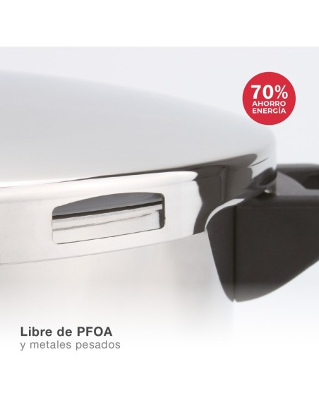 Olla express rápida 6L Ø220mm