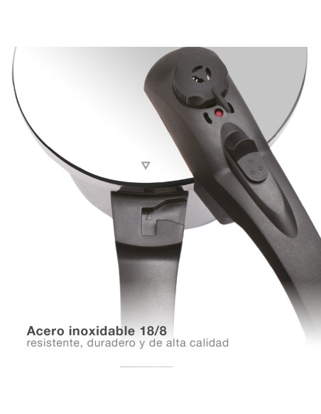 Olla express rápida 6L Ø220mm