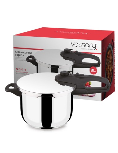 Olla express rápida 4L Ø220mm