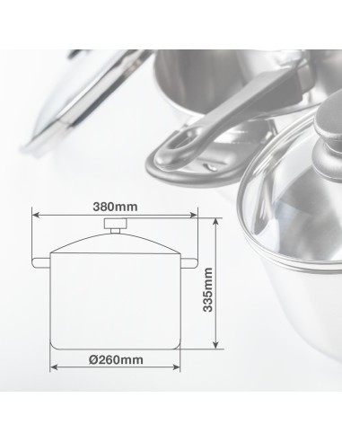 Olla express 10L Ø240mm
