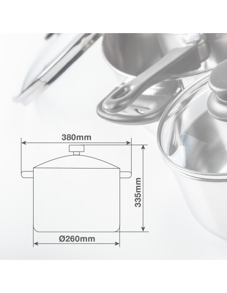 Olla express 10L Ø240mm