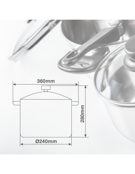 Olla express 8L Ø240mm