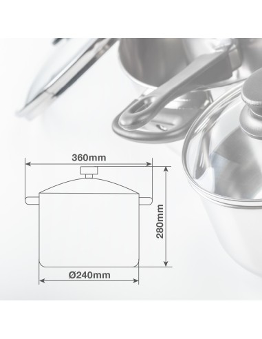 Olla express 6L Ø220mm