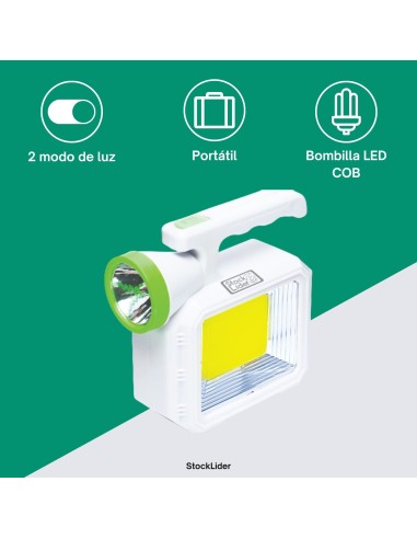 Lámpara y linterna LED