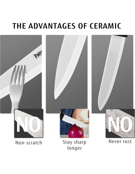 Cuchillo de cerámica 25cm