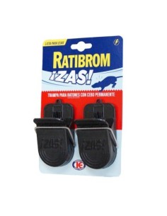 RATIBRON ZAS¡BLISTER TRAMPA RATON CON CEBO PERMANENTE