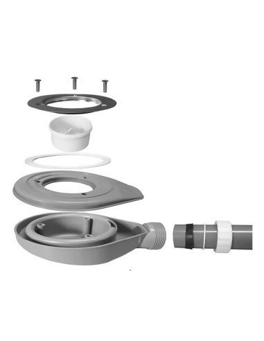 VALVULA PLATO DUCHA 61MM C-TAPON