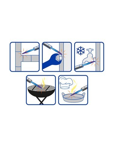 SOPLETE DE GAS 145MM WADFOW