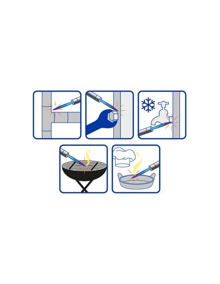 SOPLETE DE GAS 145MM WADFOW