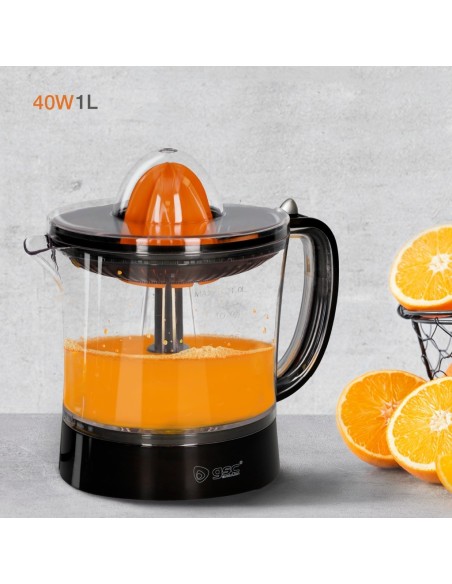 Exprimidor eléctrico Bekily 1L 40W Negro