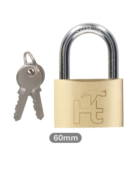 Candado arco corto de acero 60mm
