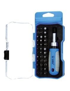 Set 37 piezas destornilladores de precisión con carraca