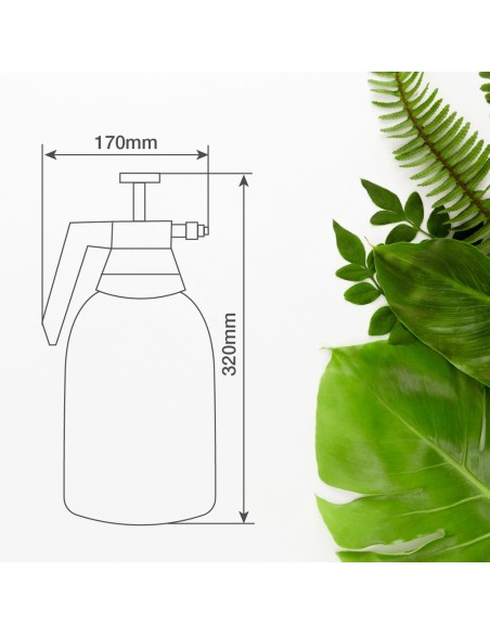 Pulverizador pistola a presión 2L